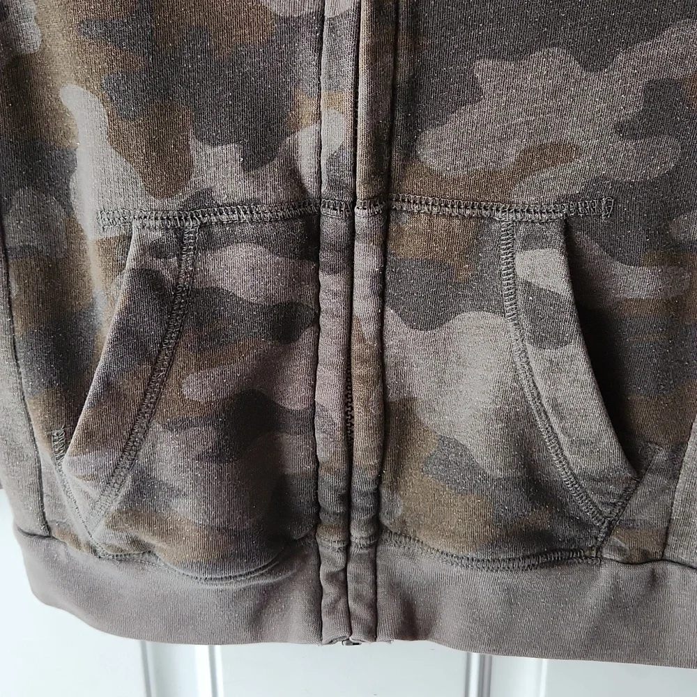 Cat & Jack Brown Camo Kids Hoodie Size S